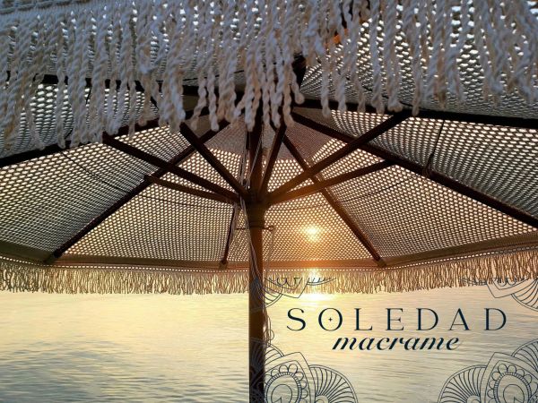 Makramé Suncobran Makramé Suncobran